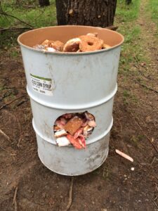 Imagine getting a large quantiy of outdated pastries for bear bait--something thousands of bear hunters do every year-- only to find out that you couldn't use it because it has some chocolate frosting on some of the donuts. Outright bans of all chocolate in bear baiting are unnecessary and very difficult to enforce. 